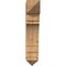 Ekena Millwork Merced Arts & Crafts Smooth Bracket, Western Red Cedar, 5 1/2"W x 20"D x 28"H BKT06X20X28MRC03SWR - alternate 4